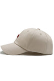 CASUAL TREND EMBROIDERY SUNSHADE BASEBALL CAP