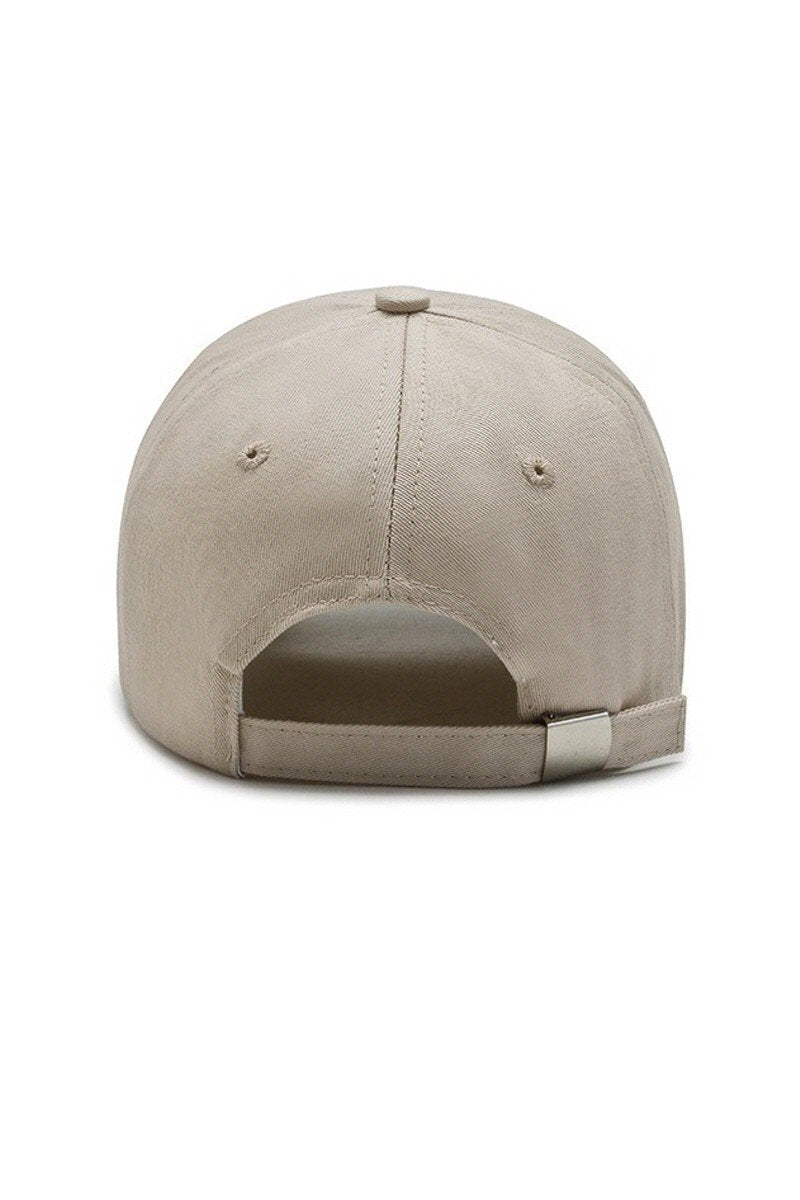 CASUAL TREND EMBROIDERY SUNSHADE BASEBALL CAP