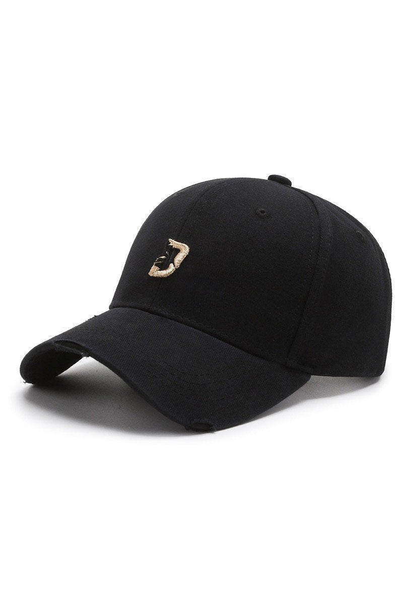 HOLE LETTER FASHION BASEBALL CAP