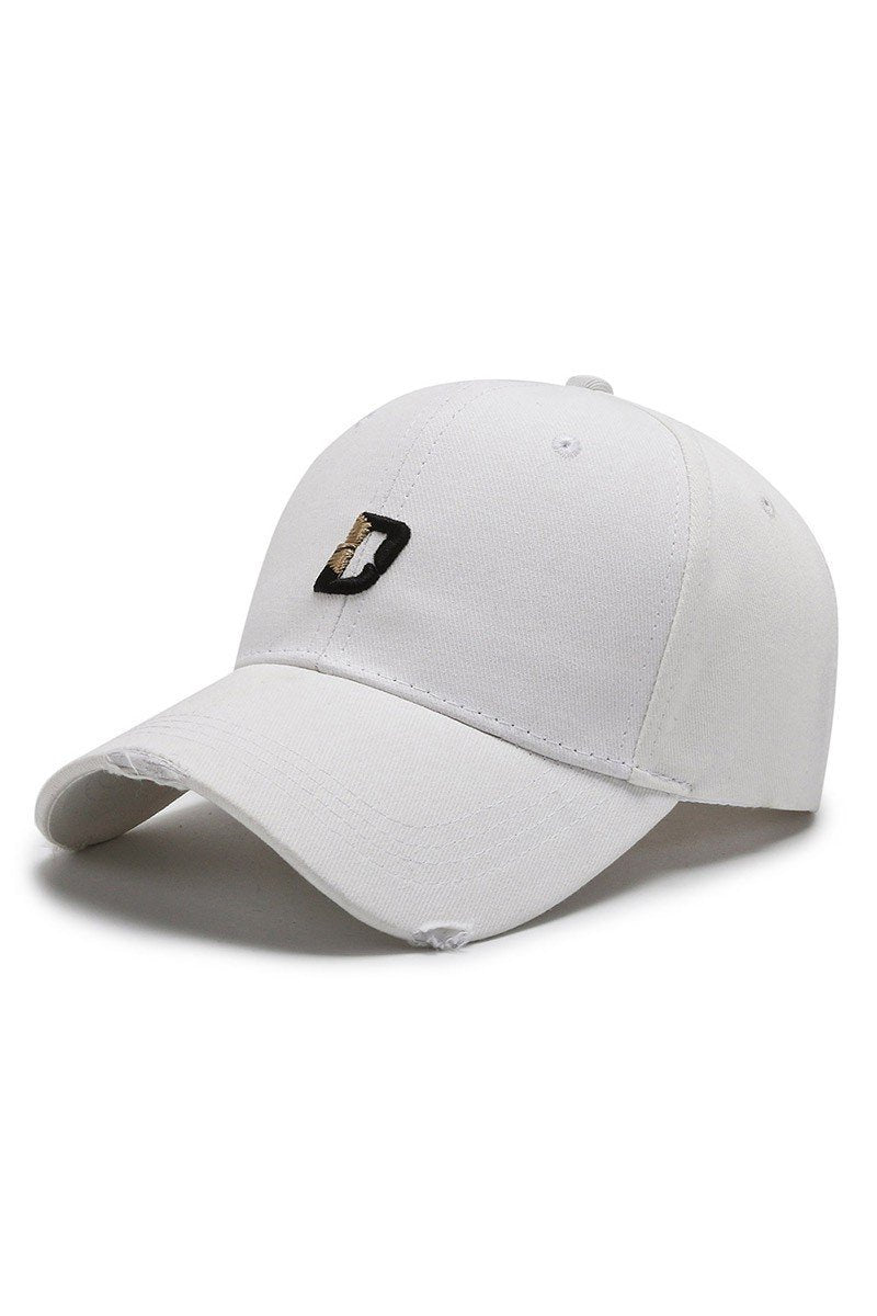 HOLE LETTER FASHION BASEBALL CAP