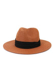 WOOLEN FLAT BRIMMED JAZZ HATS