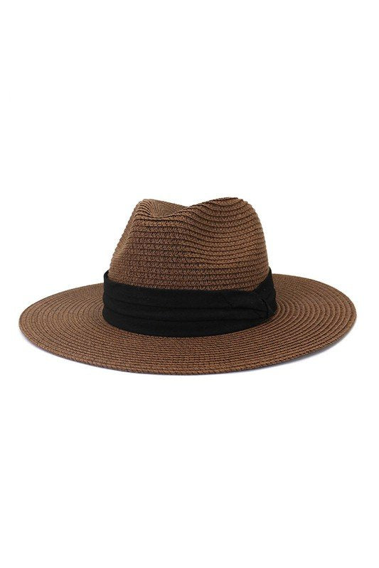 WOOLEN FLAT BRIMMED JAZZ HATS