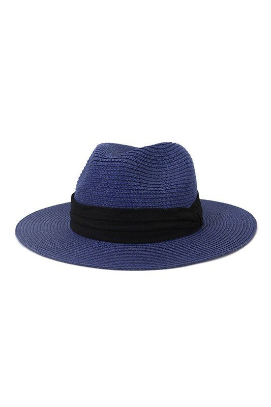 WOOLEN FLAT BRIMMED JAZZ HATS