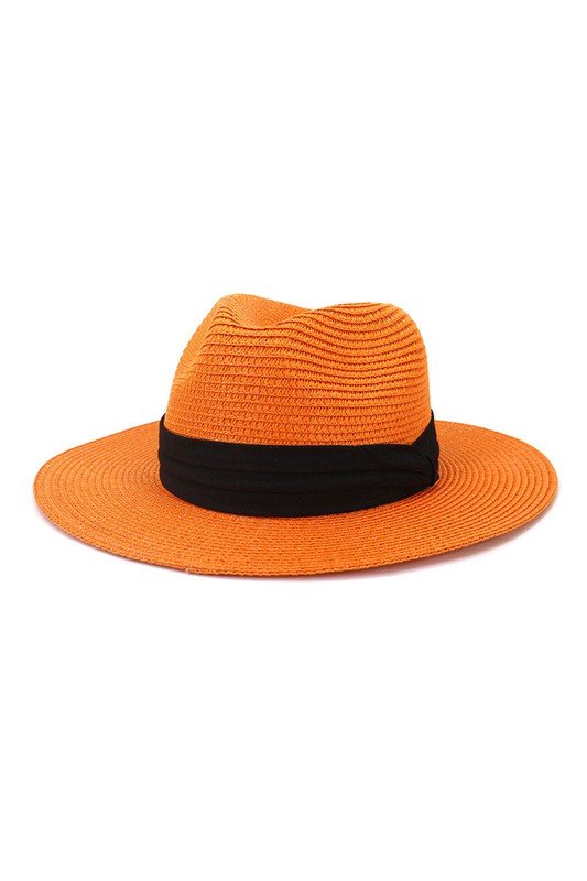 WOOLEN FLAT BRIMMED JAZZ HATS