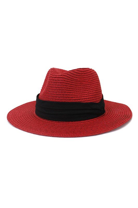 WOOLEN FLAT BRIMMED JAZZ HATS