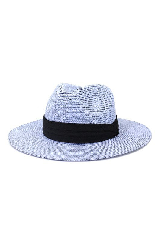 WOOLEN FLAT BRIMMED JAZZ HATS