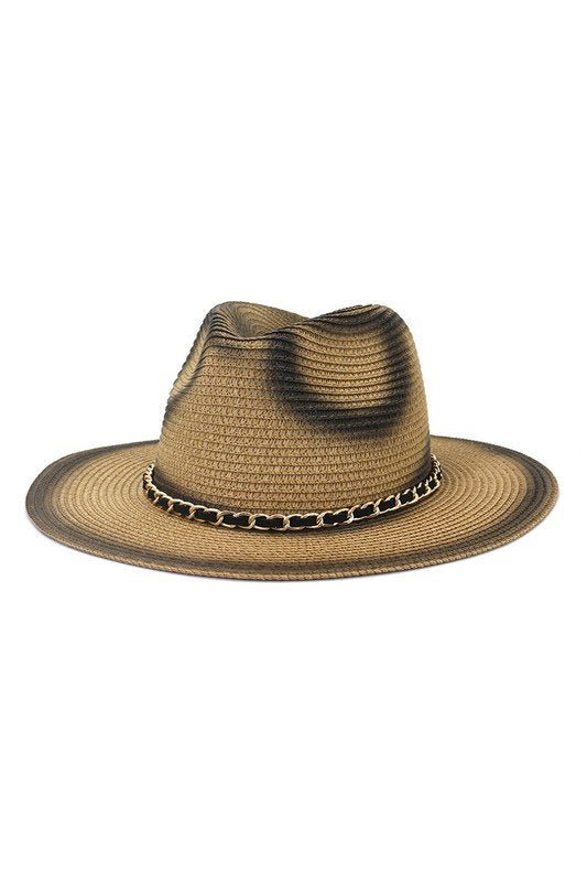 SUNSCREEN SHADE JAZZ STRAW HAT