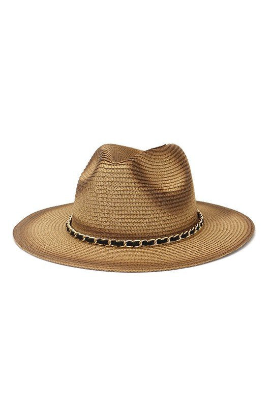 SUNSCREEN SHADE JAZZ STRAW HAT