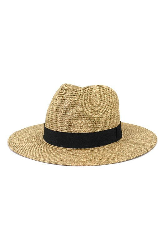 SUNSHADE FASHION JAZZ STRAW HAT