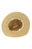 SUNSHADE FASHION JAZZ STRAW HAT