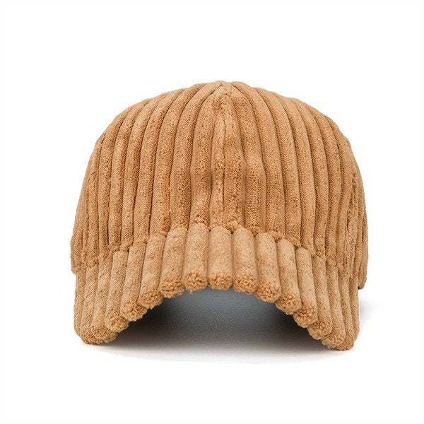 VERTICAL CORDUROY BASEBALL CAP