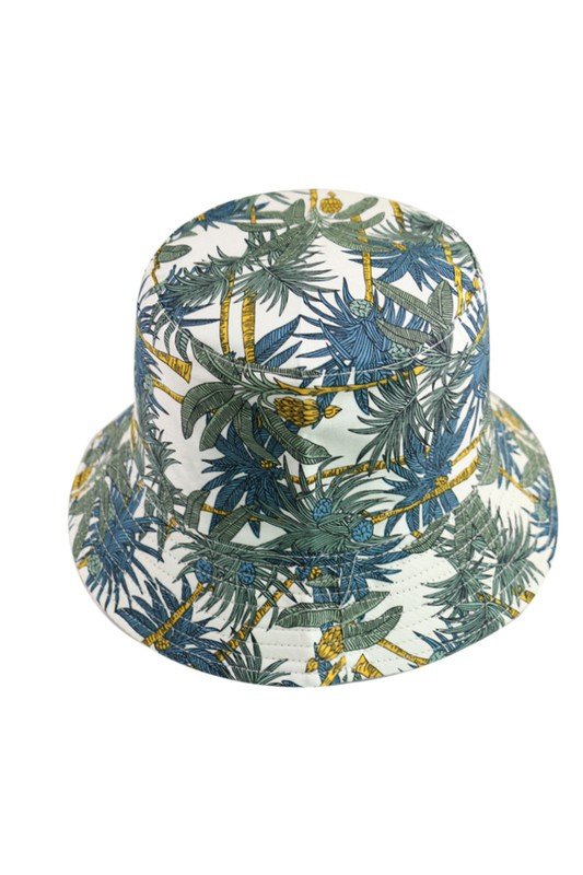 PATTERN PRINTED BUCKET HAT