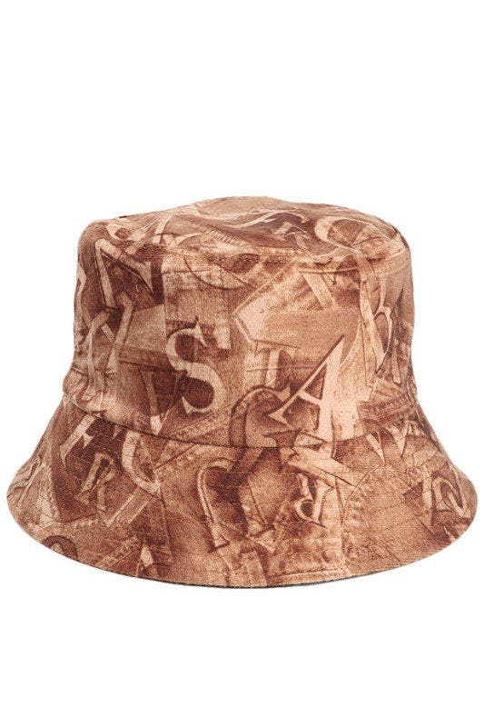 REVERSIBLE FASHION BUCKET HAT