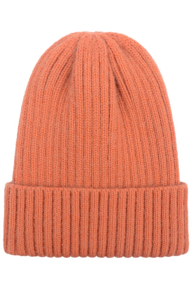 SIMPLE BASIC KNIT BEANIE