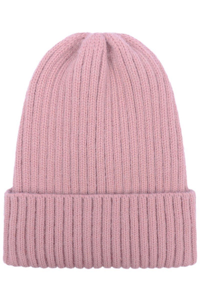 SIMPLE BASIC KNIT BEANIE