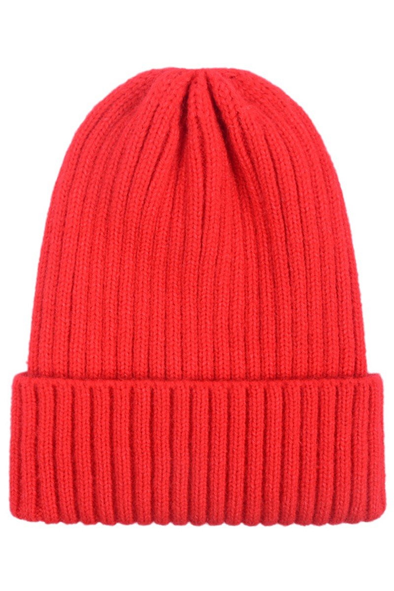 SIMPLE BASIC KNIT BEANIE