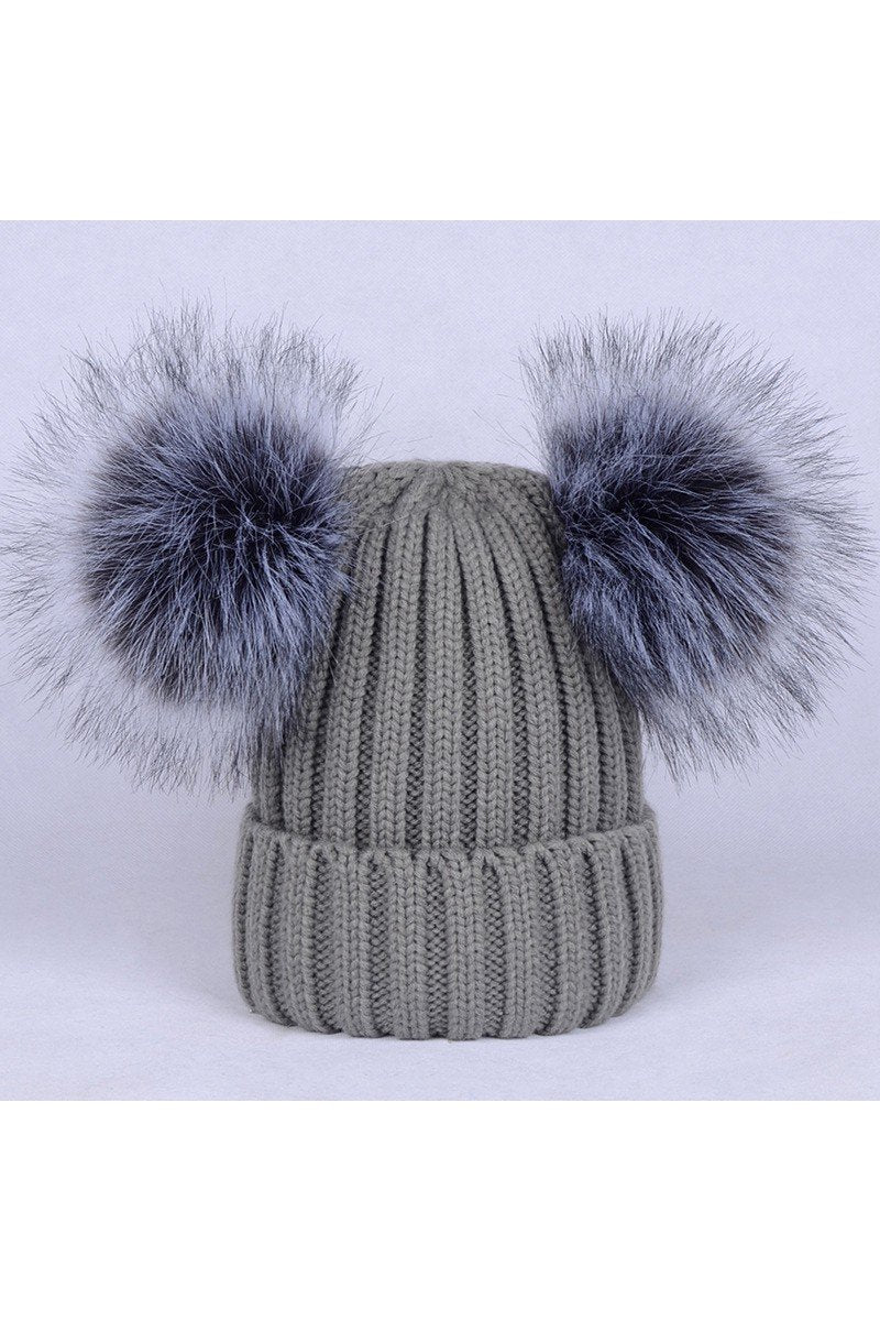 CUTE WINTER BEANIE HATS FOR WOMEN GIRLS WARM KNIT