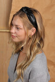 LEATHER KNOTTED WAVE POINT CASUAL HEAD BAND