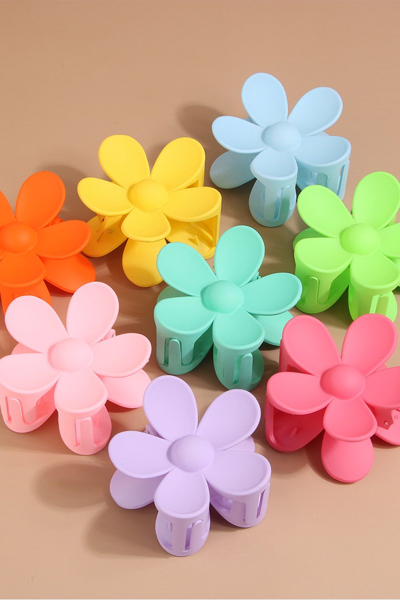 DAILY FLOWER HAIR CLAW HAIR CLIPS