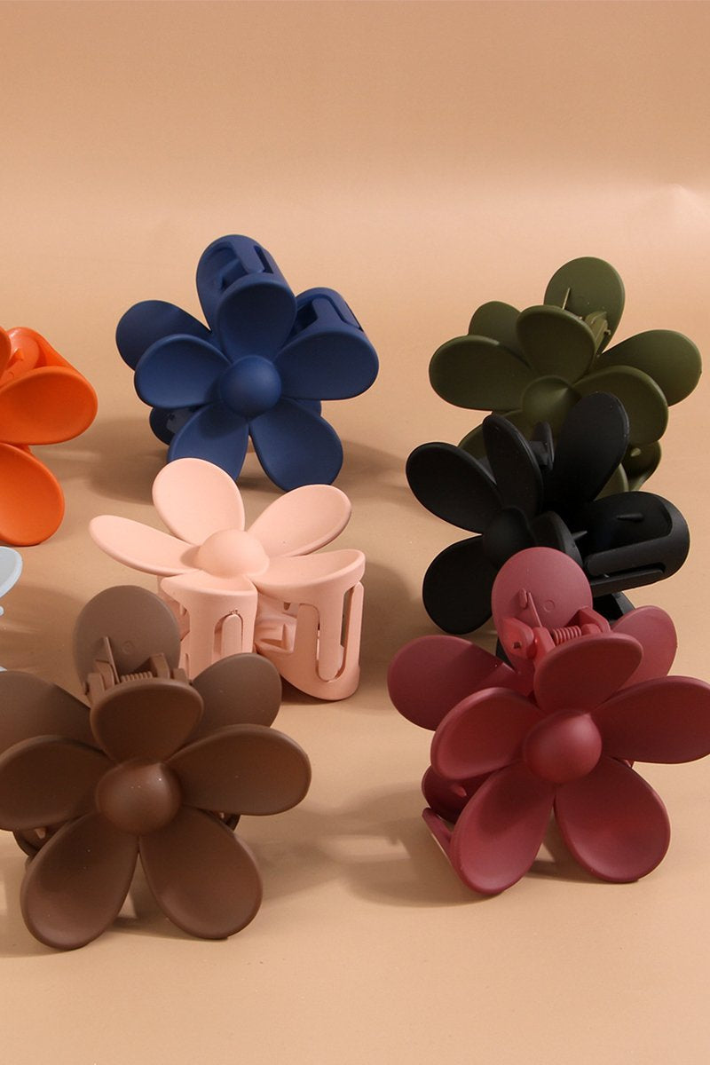 DAILY FLOWER HAIR CLAW HAIR CLIPS