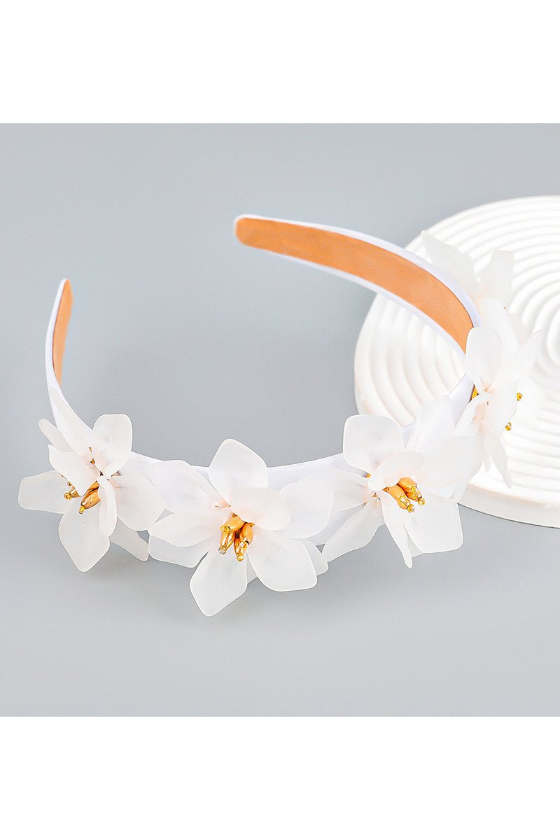 FLOWER DECKED COLORFUL HEAD BAND