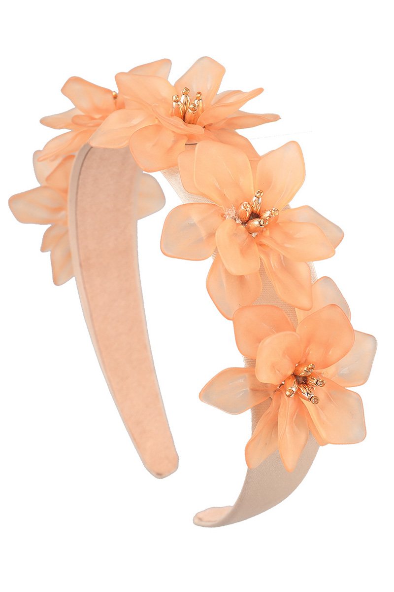 FLOWER DECKED COLORFUL HEAD BAND