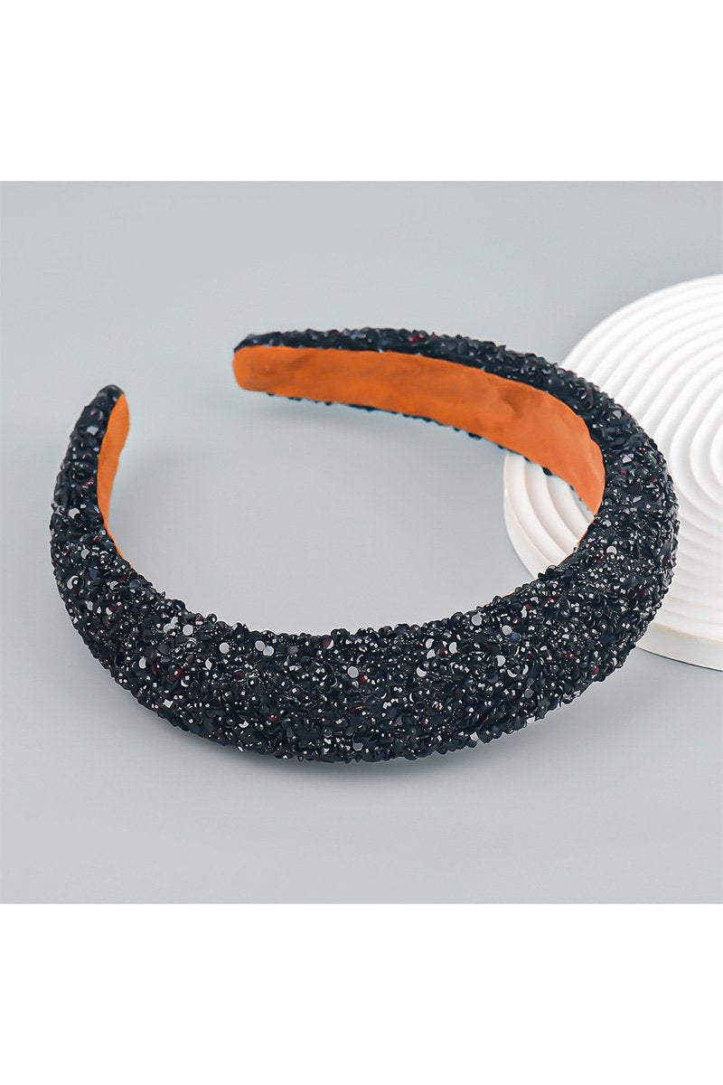 RICE BEADS DECKED ELEGANT HEAD HOOP HEADBAND