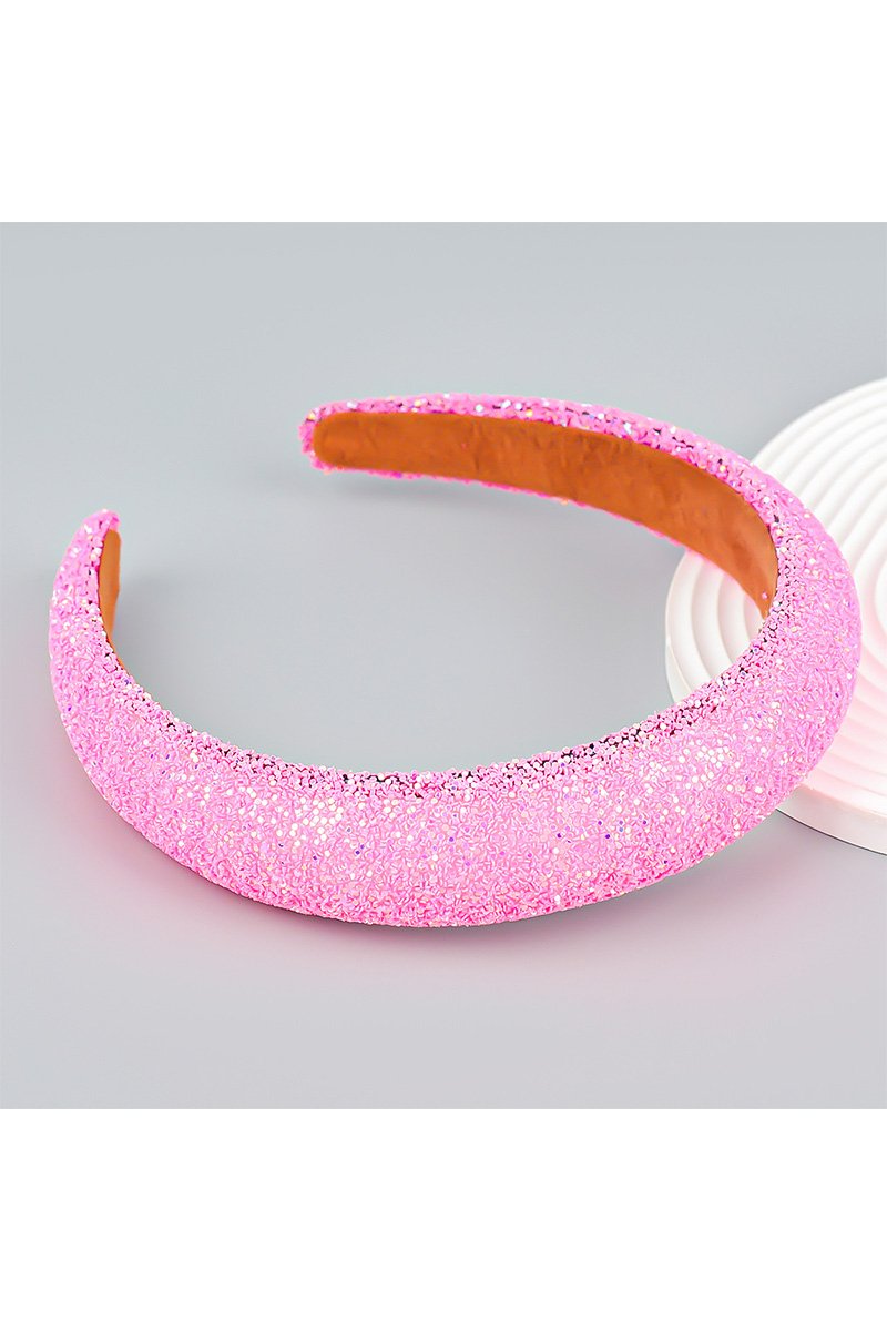 RICE BEADS DECKED ELEGANT HEAD HOOP HEADBAND