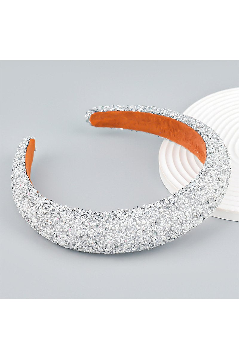 RICE BEADS DECKED ELEGANT HEAD HOOP HEADBAND