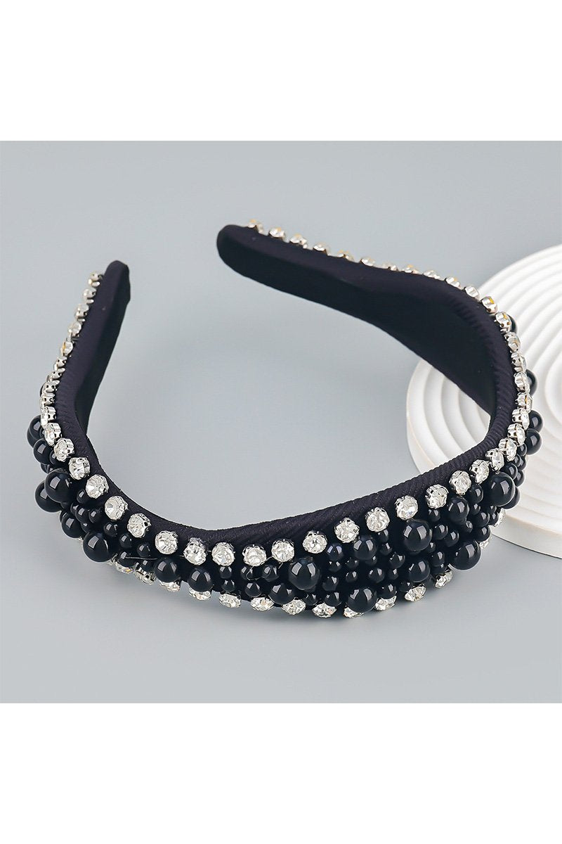 BEADS DECKED FASHION HEAD HOOP HEADBAND