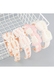 TIED RIBBON BEADS FASHION HEADBAND