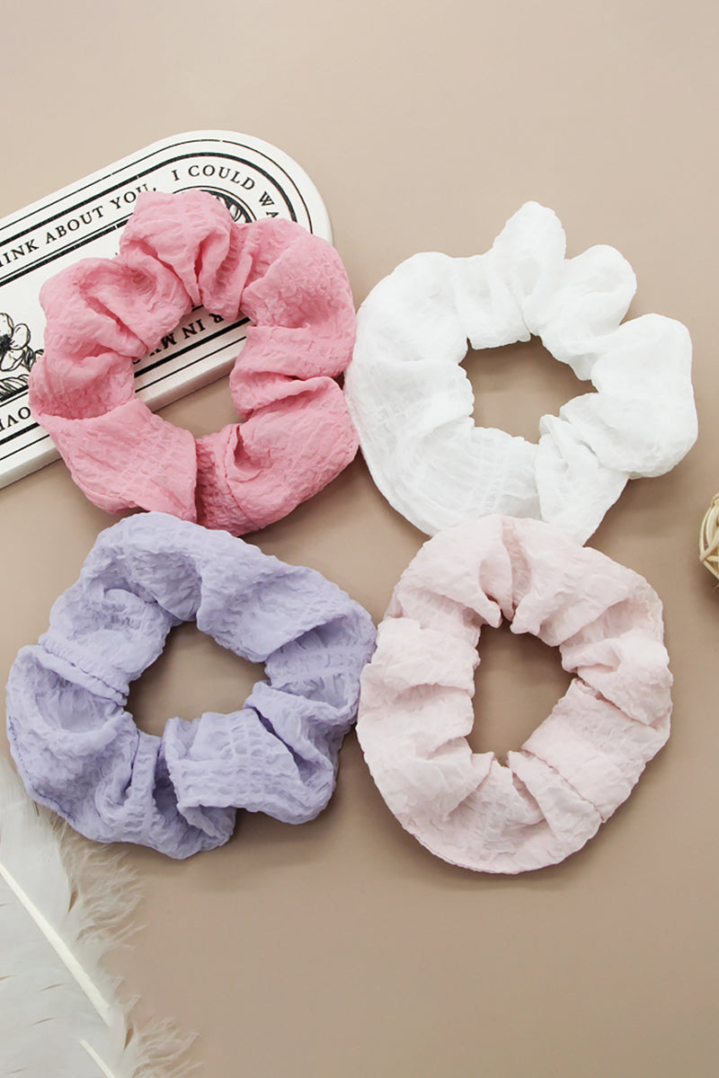 SCRUNCHIES ELASTIC HAIR BANDS