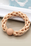 5PCS SOLID HAIR TIE