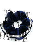 SOLID COLOR VELVET SCRUNCHIE