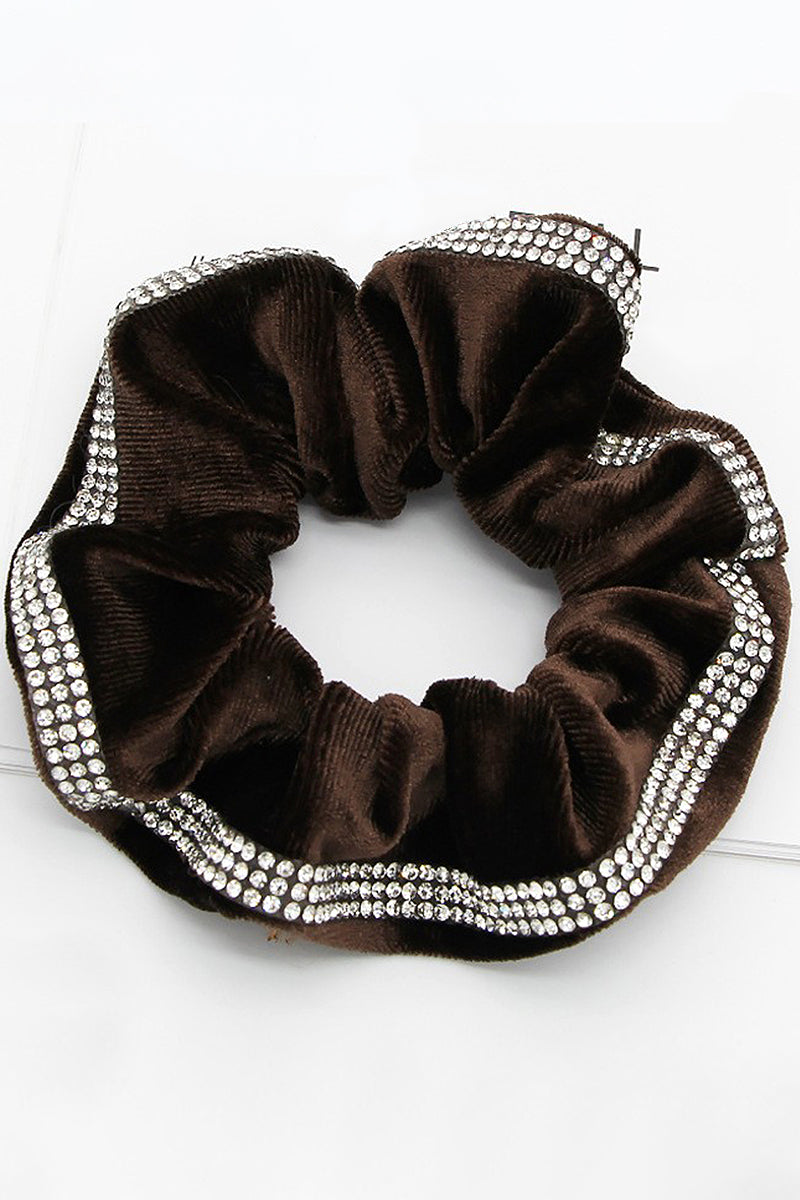 SOLID COLOR VELVET SCRUNCHIE