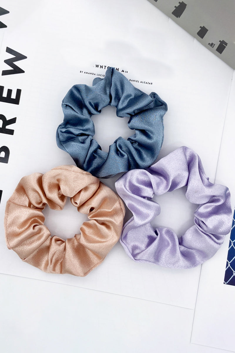 MINIMALIST SOLID COLOR SCRUNCHIE