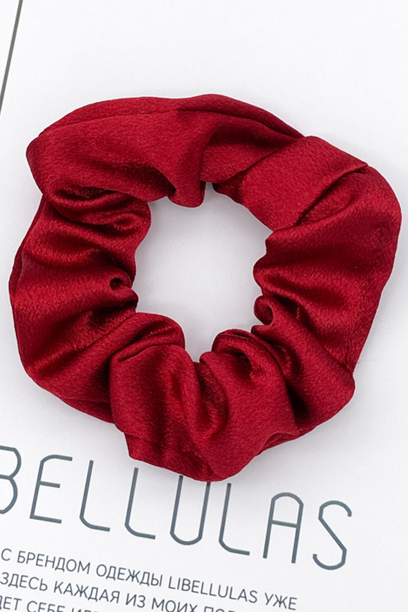 MINIMALIST SOLID COLOR SCRUNCHIE