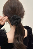 FASHION TASSELS SOLID COLOR SCRUNCHIE