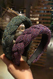 GLITTER KNOT DECOR GLAMOROUS HEADBAND