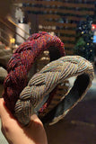 GLITTER KNOT DECOR GLAMOROUS HEADBAND