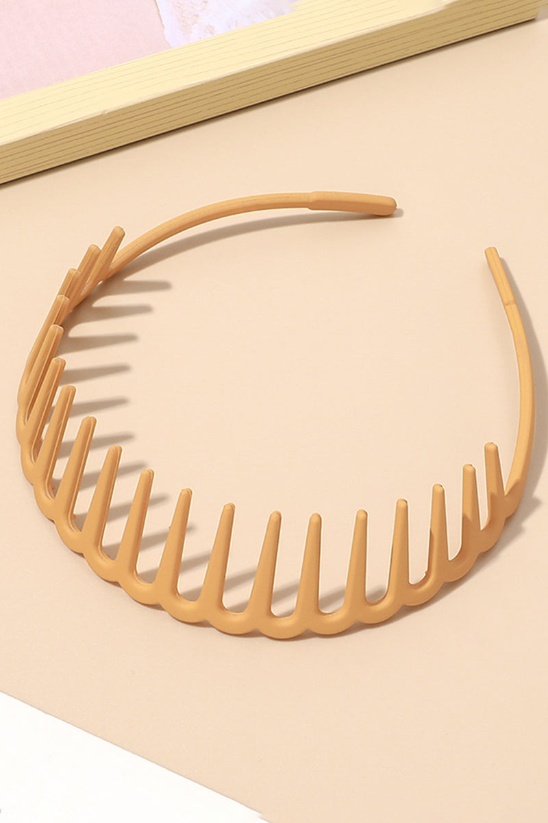 SOLID TOOTHED HAIR HOOP