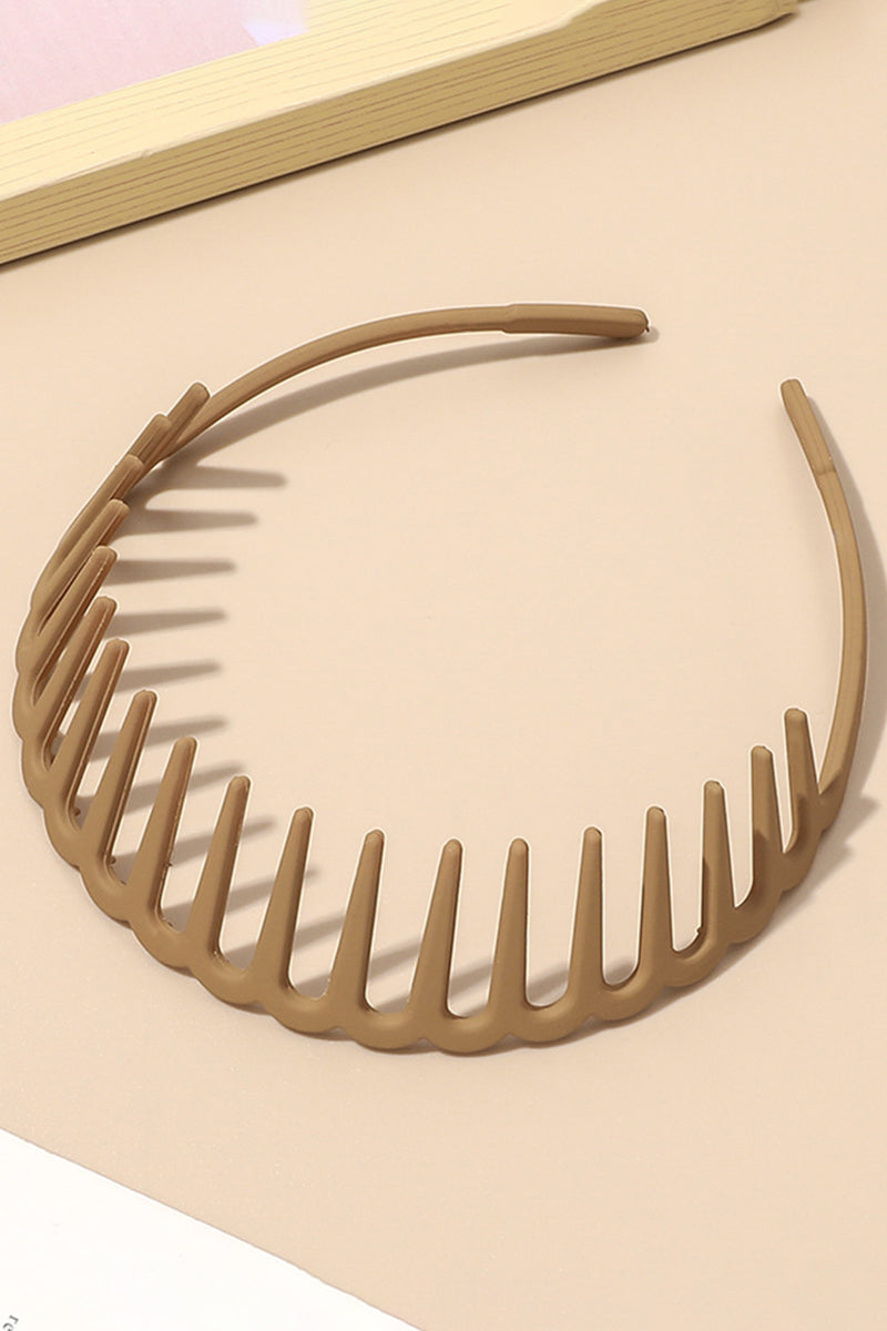 SOLID TOOTHED HAIR HOOP