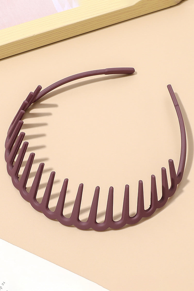 SOLID TOOTHED HAIR HOOP