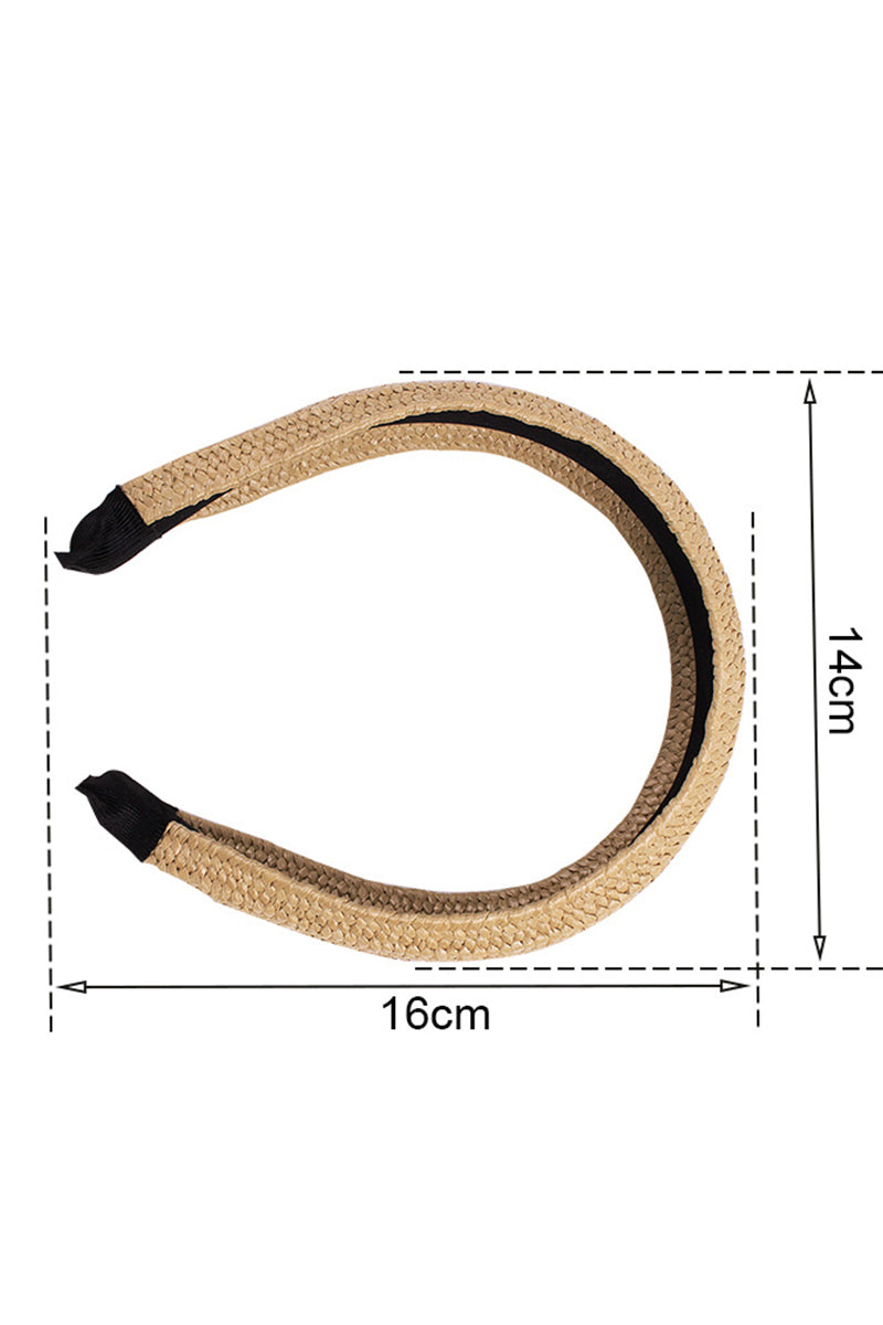 WOMEN WOVEN DETAIL BOHO HAIR BAND