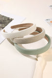 PLAID PATTERN HAIR HOOP