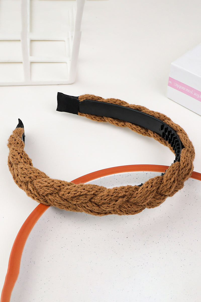 FASHION WOOL BRAIDED HAIR HOOP