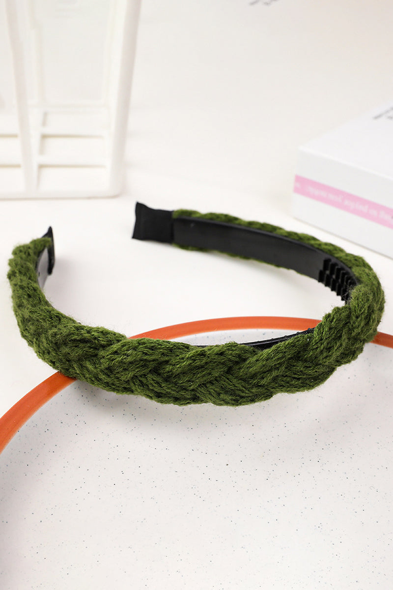 FASHION WOOL BRAIDED HAIR HOOP