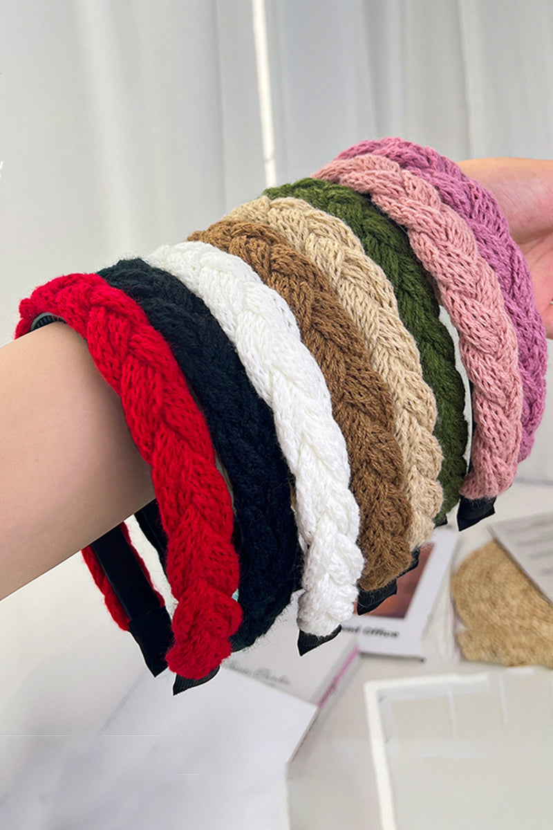 FASHION WOOL BRAIDED HAIR HOOP