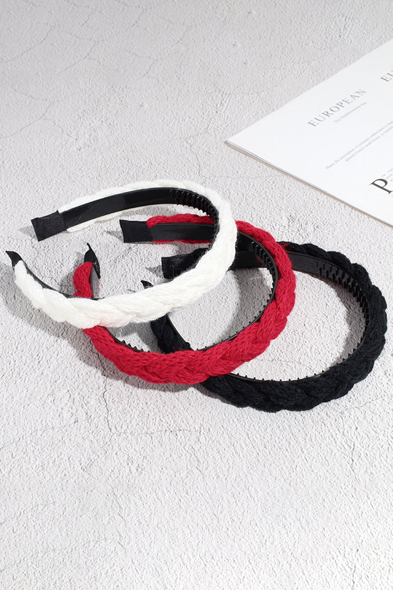 FASHION WOOL BRAIDED HAIR HOOP