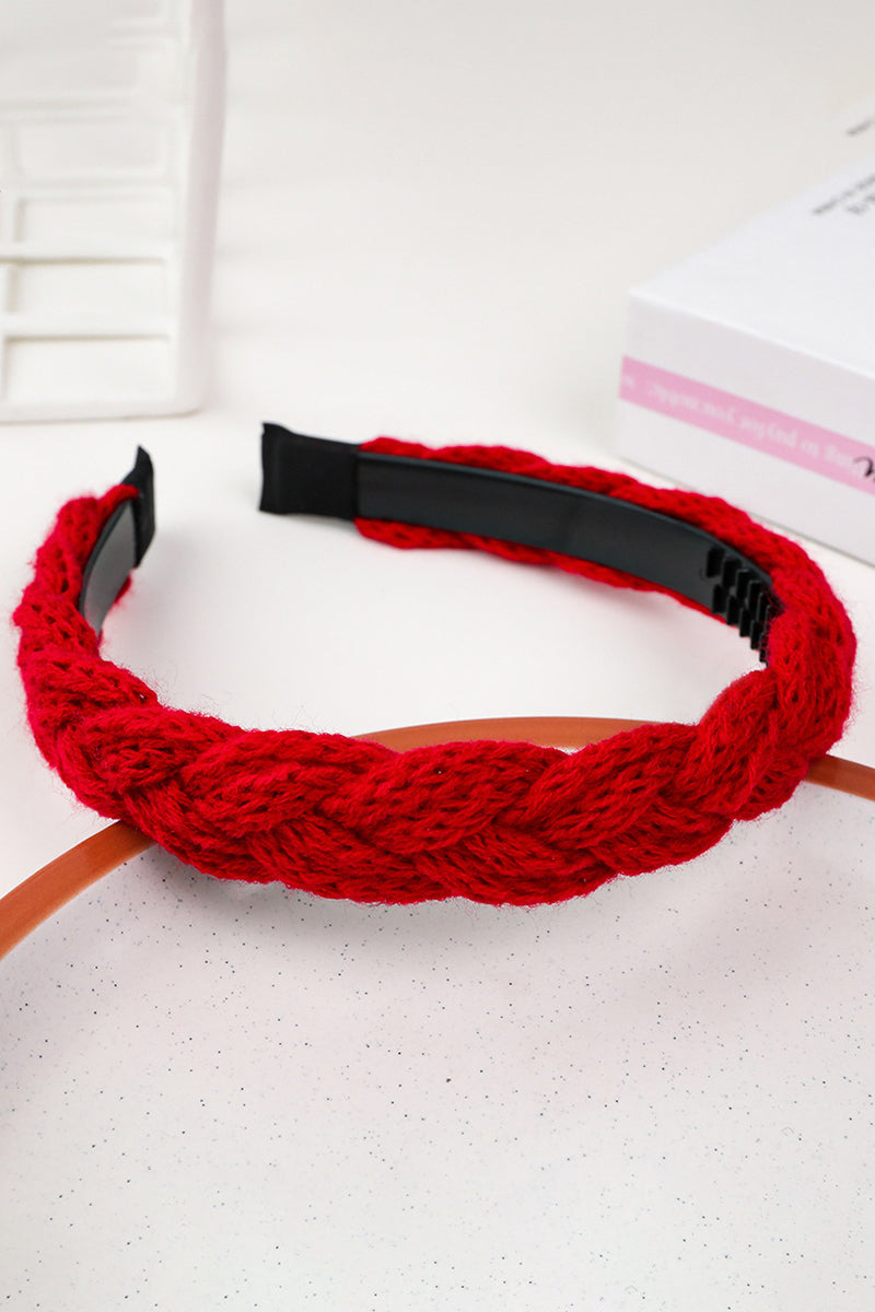 FASHION WOOL BRAIDED HAIR HOOP